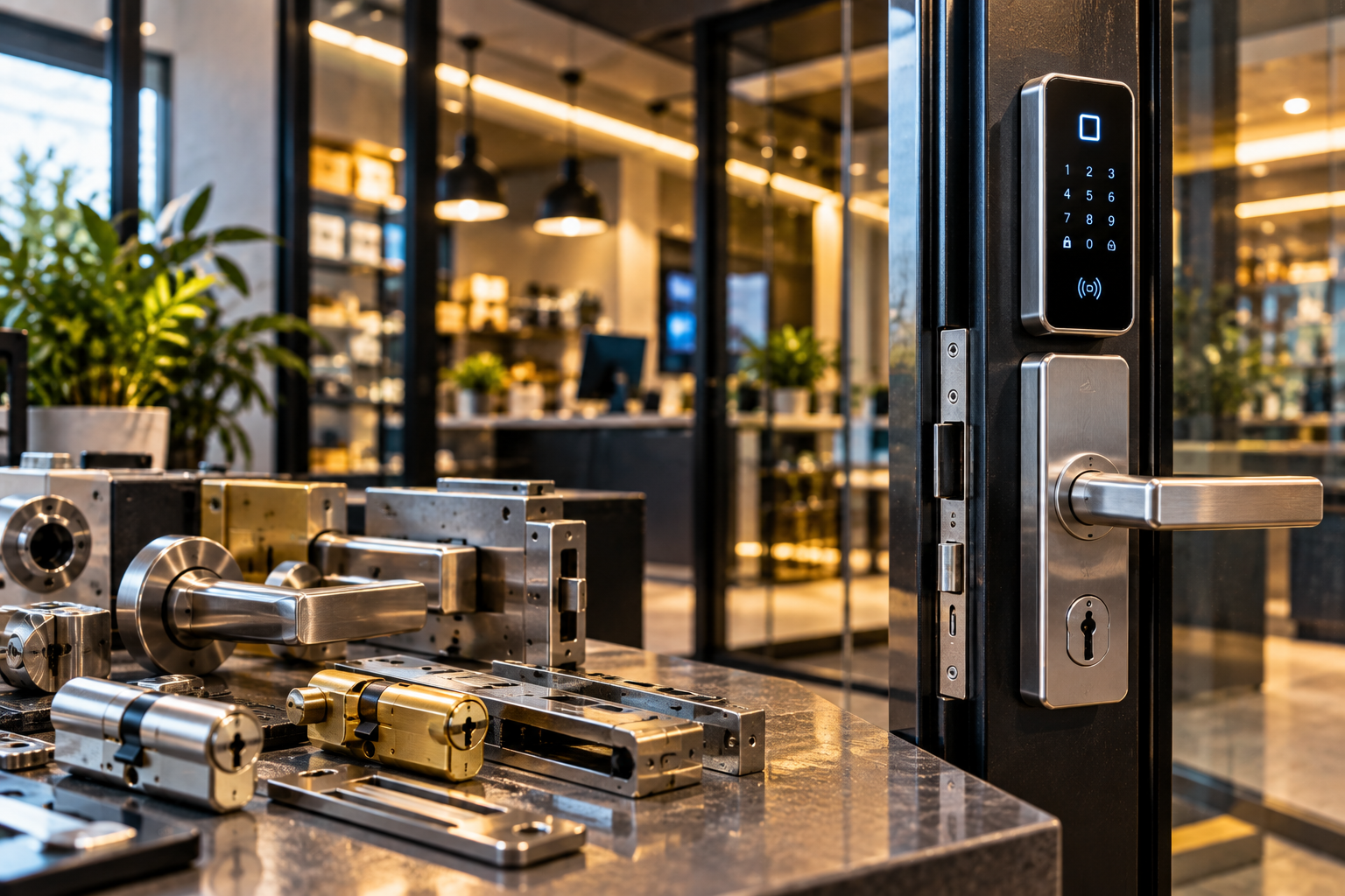 Cerrajería comercial y control de acceso